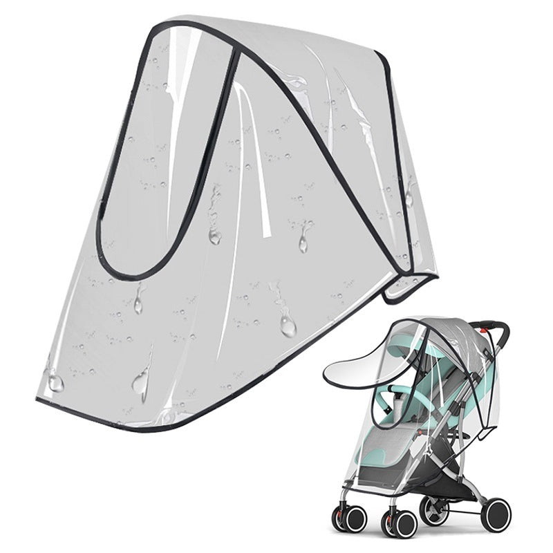 Stay Dry: Universal Rain Cover for Happy Baby