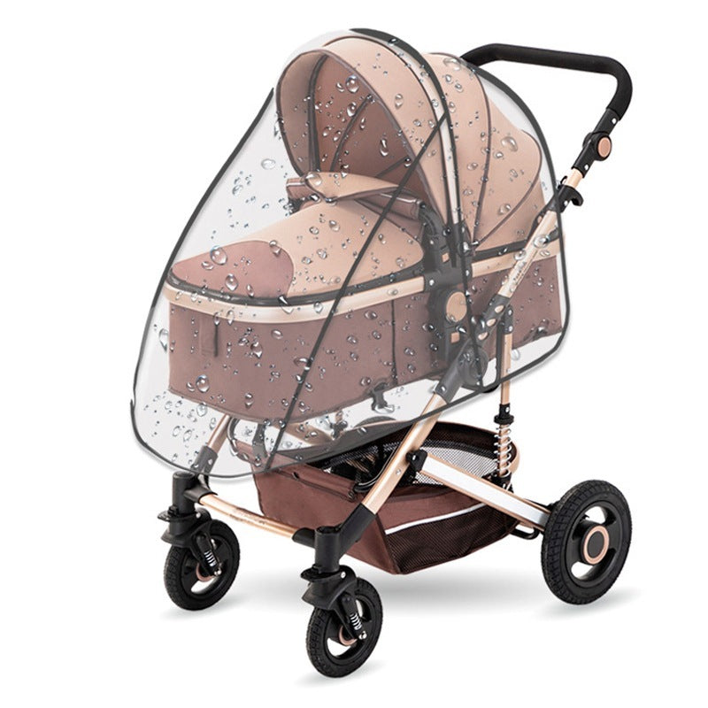Stay Dry: Universal Rain Cover for Happy Baby