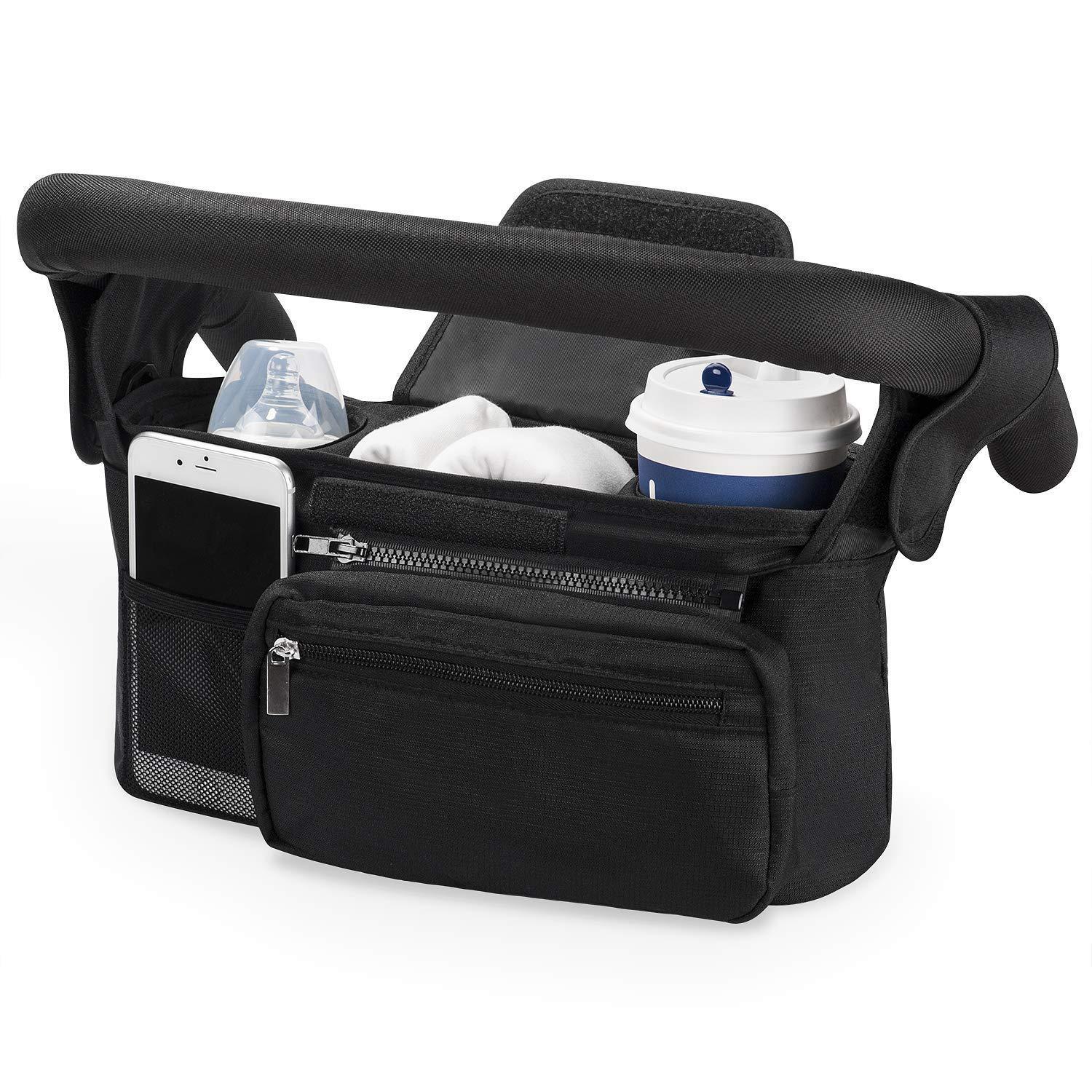 Waterproof Stroller Organizer, Dry, Tidy, and Hands-Free