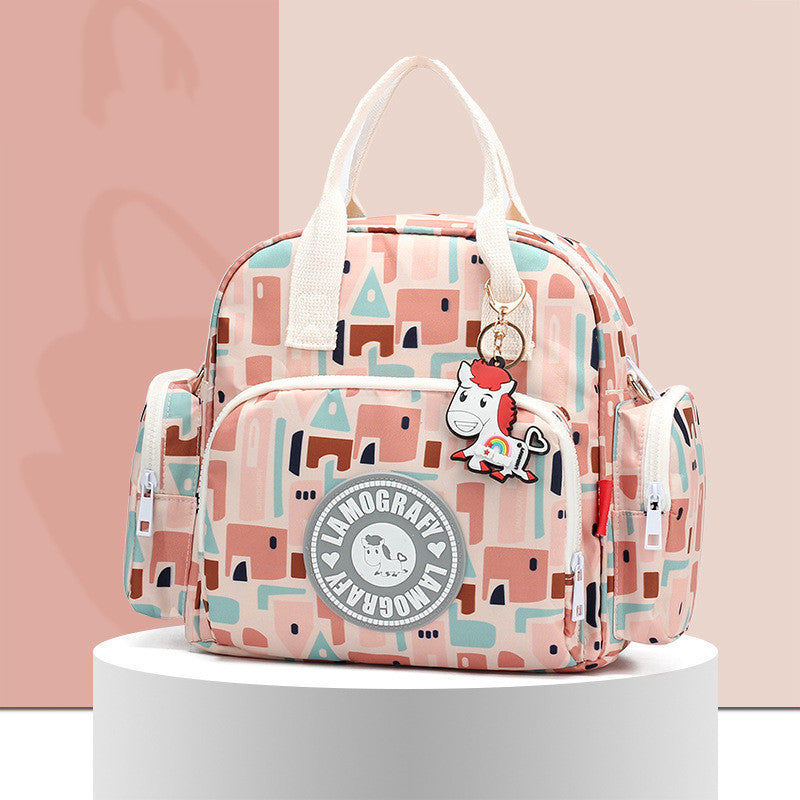 Stylish, Printed Mommy Bag for Calm Errands Together