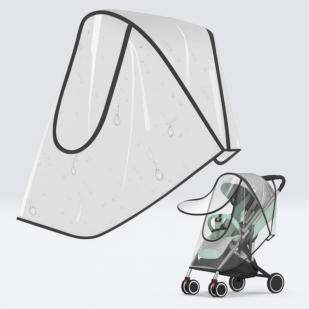 Stay Dry: Universal Rain Cover for Happy Baby