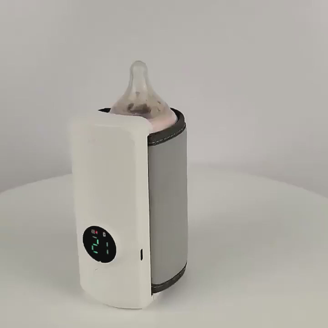 Portable Wireless Baby Bottle Warmer – Warm Milk in One Click, Anywhere You Go